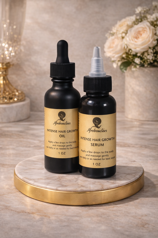 Hair Growth Duo – Mini Set (Serum + Oil 1 oz)